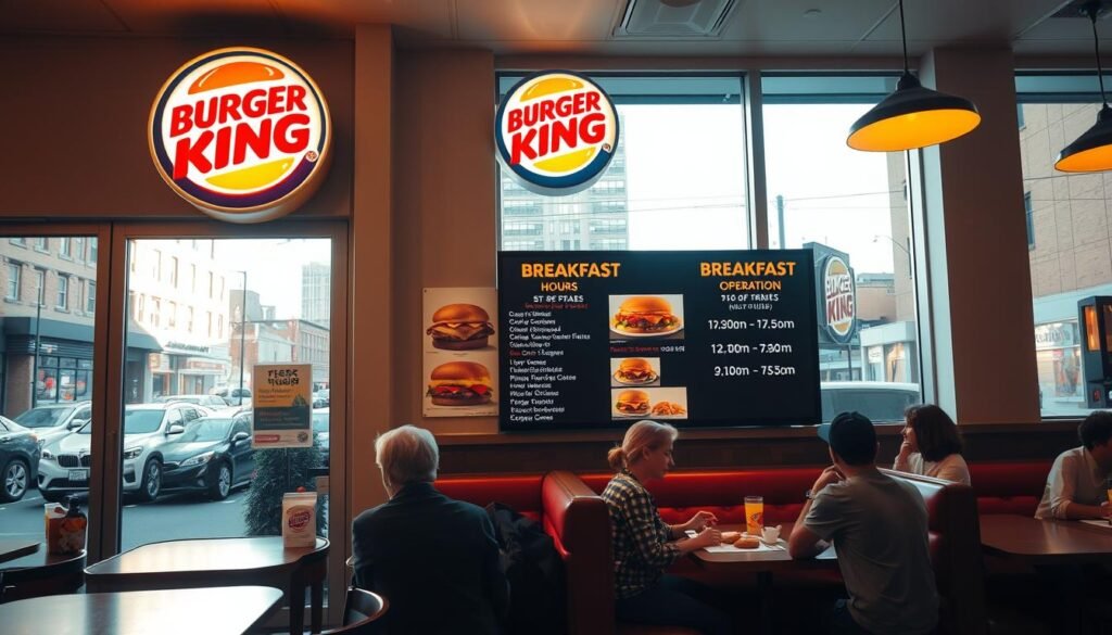 Burger King breakfast hours