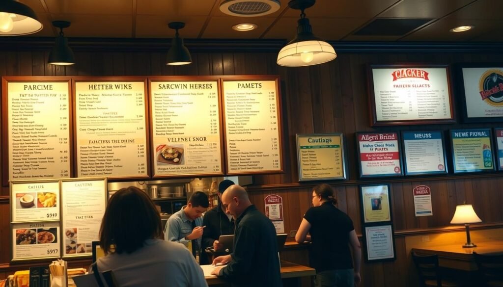 Cracker Barrel menu variability