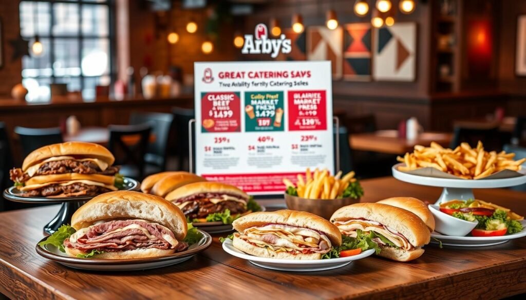 arby's catering menu deals arby's catering menu deals