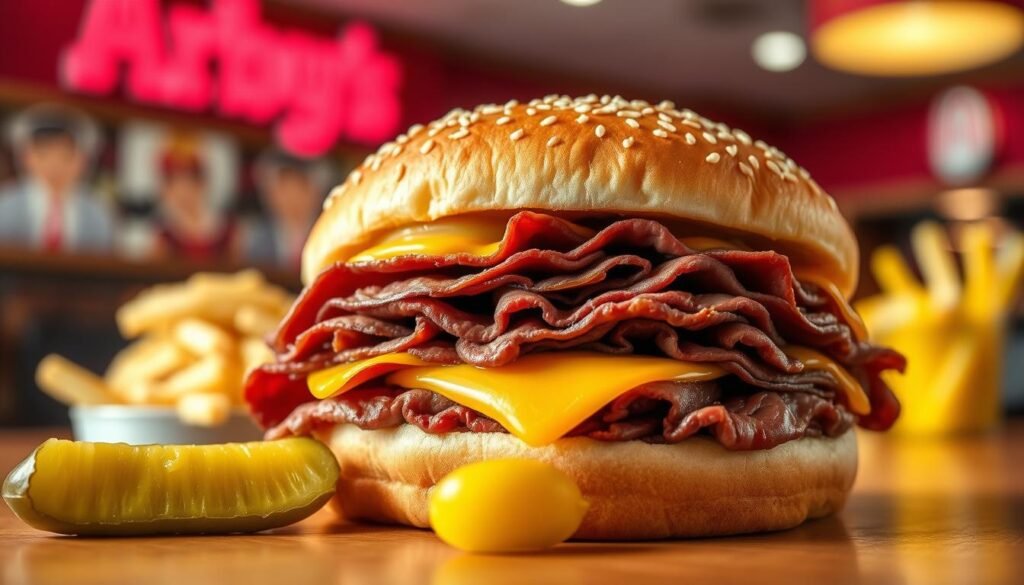 arby's classic roast beef sandwich
