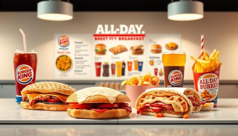 burger king all day breakfast menu