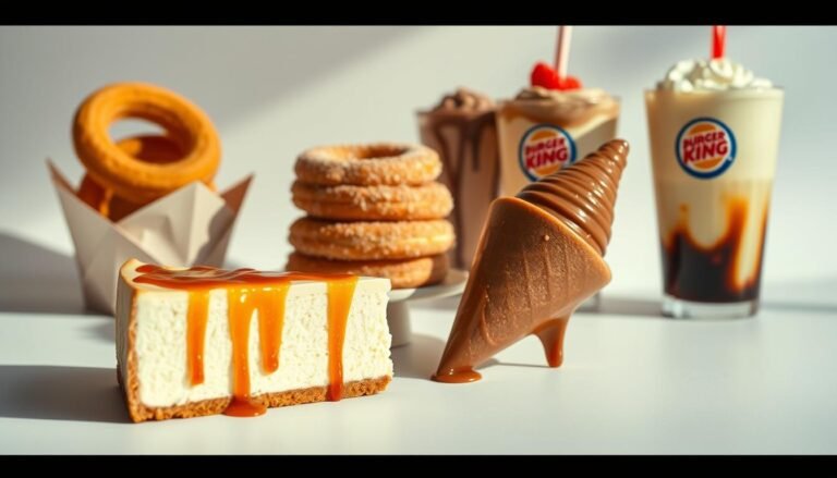 burger king dessert menu
