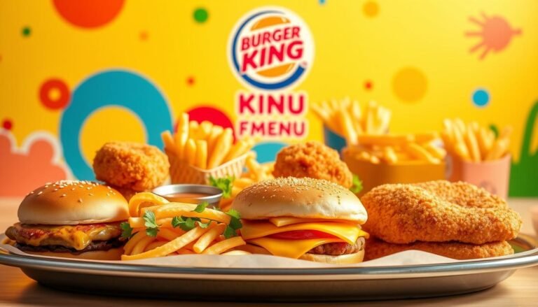burger king kids menu