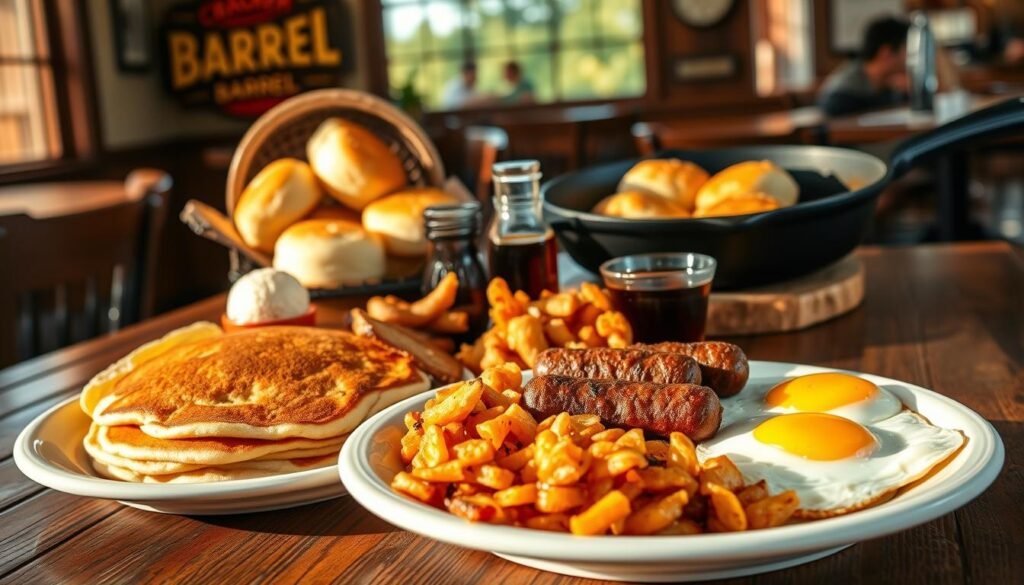 cracker barrel breakfast options