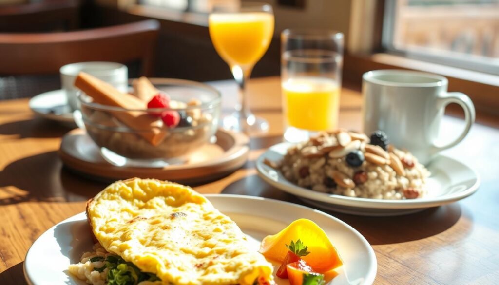 cracker barrel lighter breakfast options