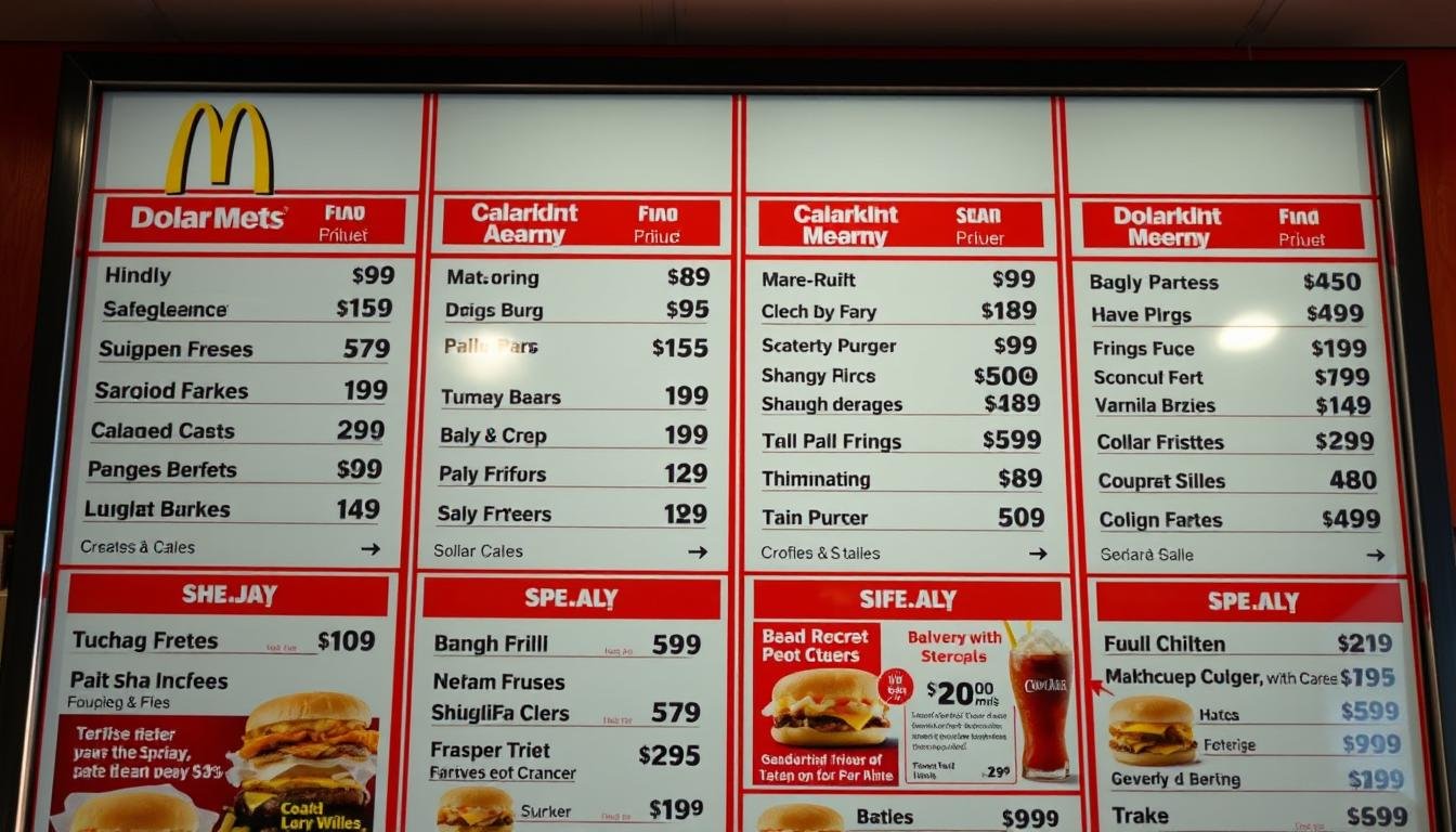 mcdonald's dollar menu with prices