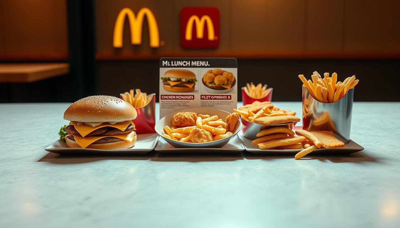 mcdonald's lunch menu