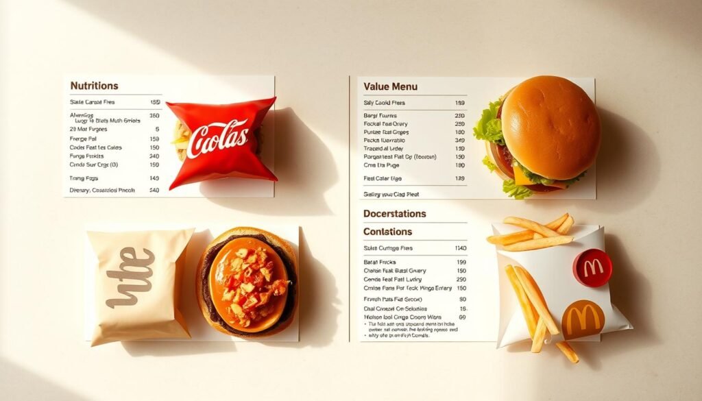 mcdonald's value menu nutrition