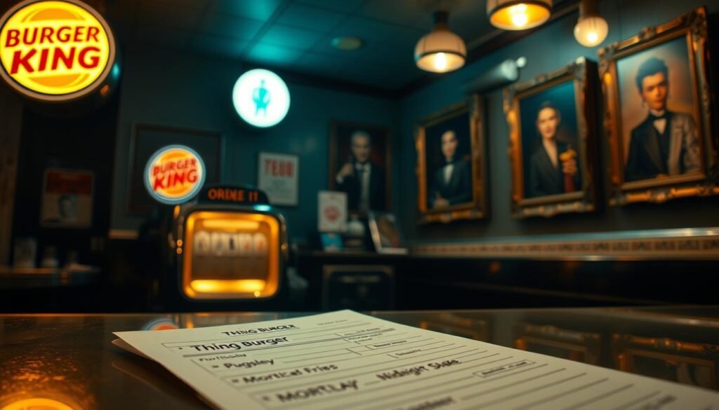 order burger king addams family menu