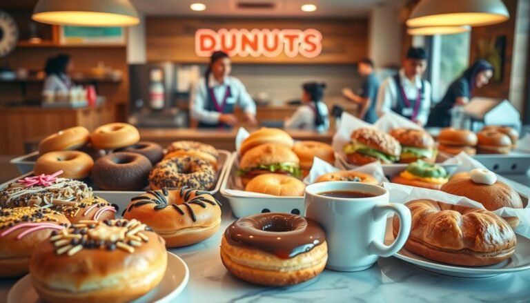dunkin donuts breakfast menu