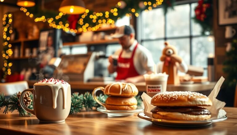 dunkin holiday menu
