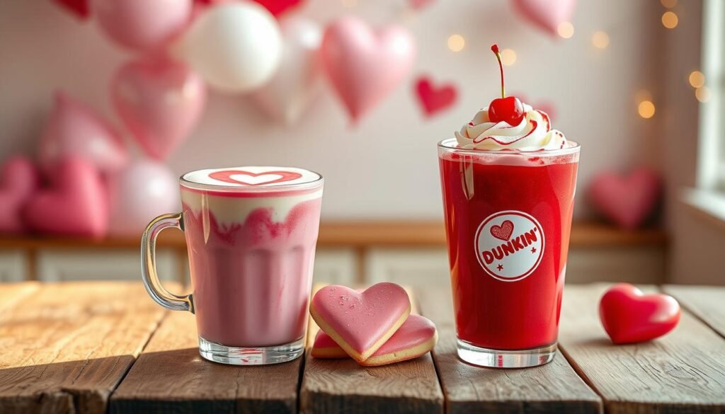 dunkin valentines day drinks