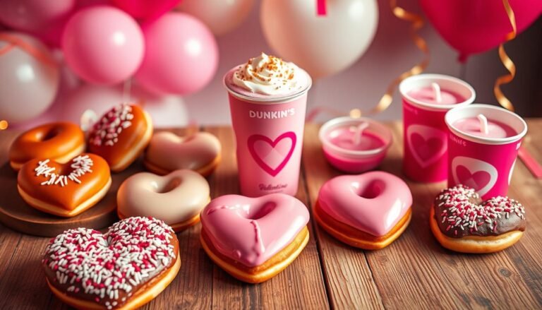 dunkin valentines menu