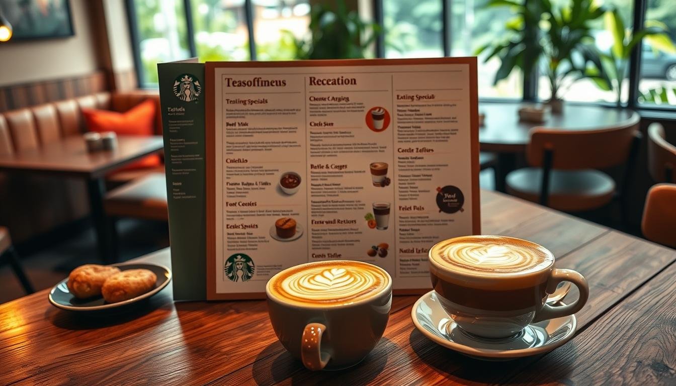 starbucks coffee menu