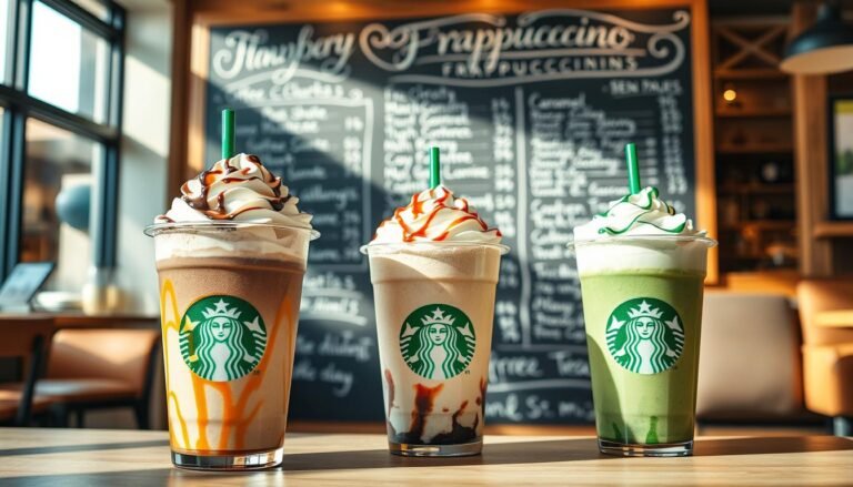 starbucks frappuccino menu