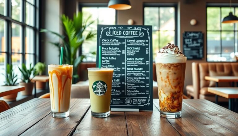 starbucks iced coffee menu