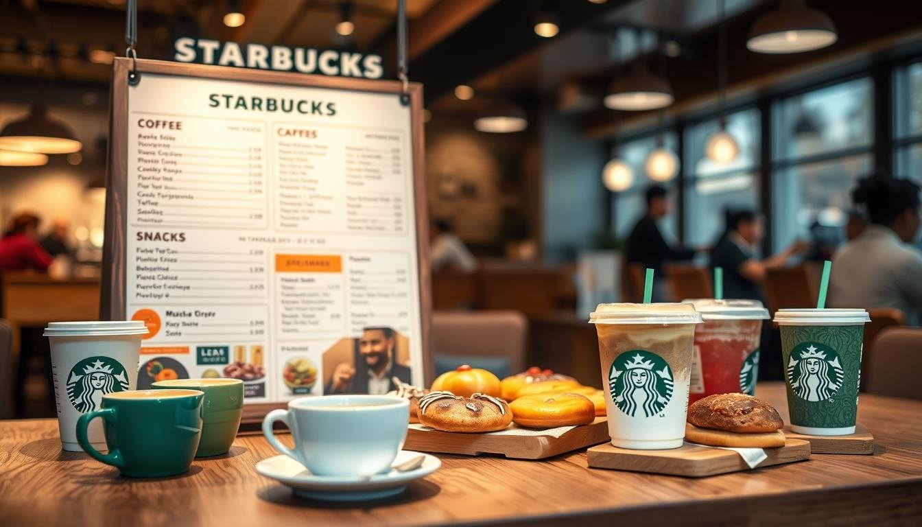 starbucks menu with prices