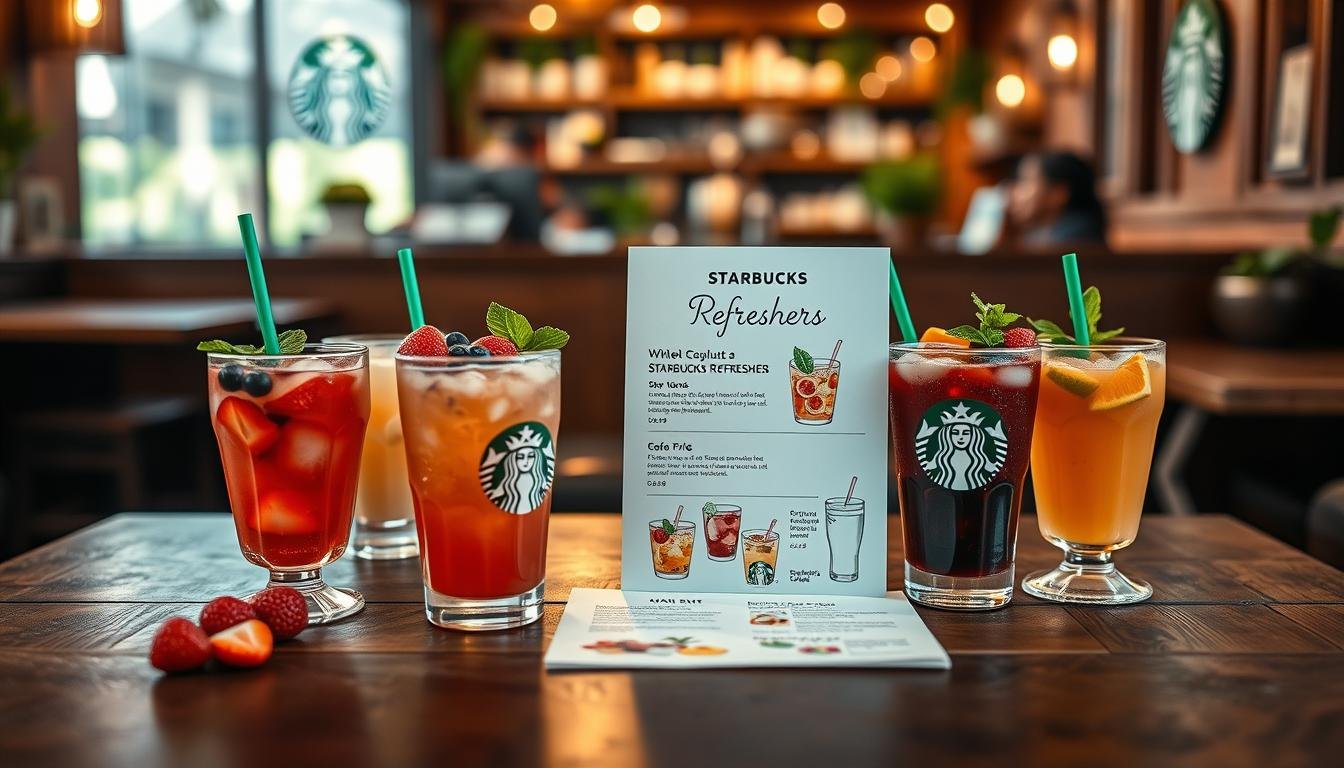 starbucks refreshers menu