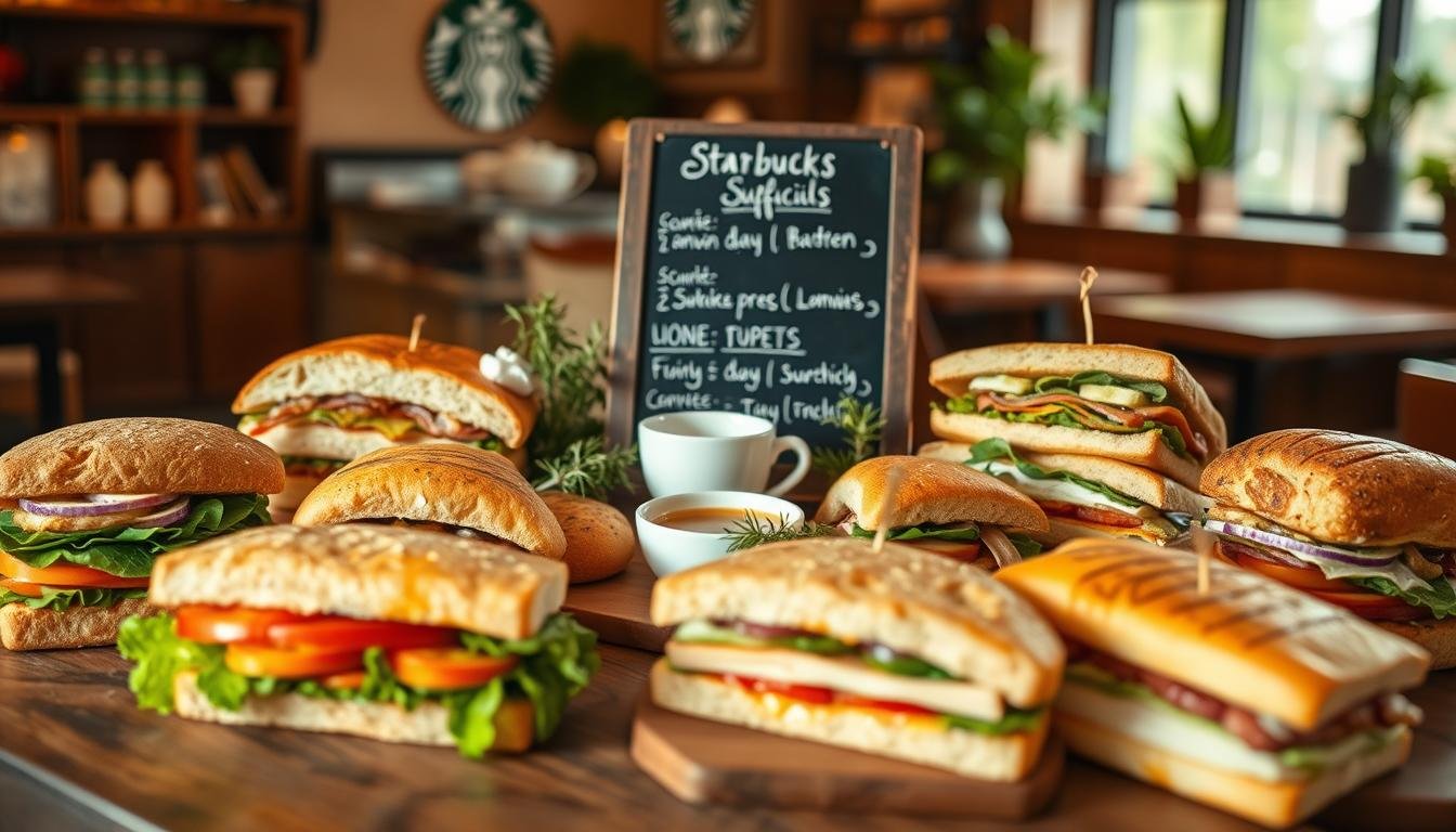 starbucks sandwich menu